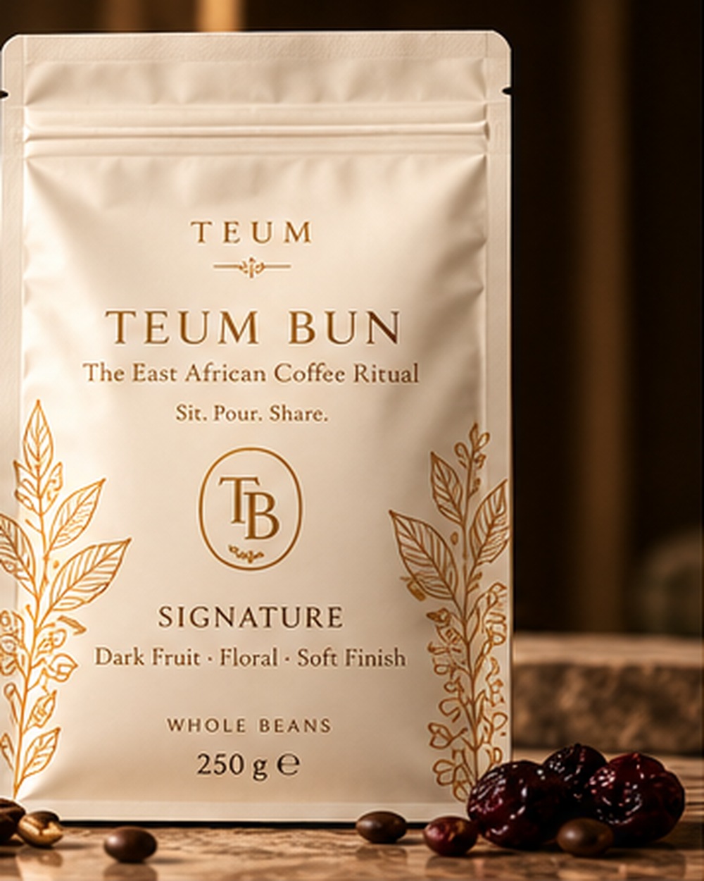 TEUM BUN Signature Coffee verpakking